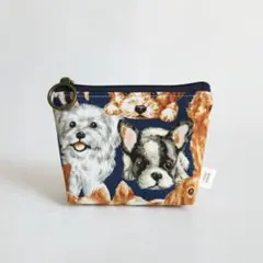 特別価格　ハンドメイド　ミニミニリュック型ポーチ　犬 特別価格 ハンドメイド ミニリュック型ポーチ カラフル 犬 - メルカリ