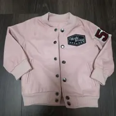 長袖 スタジャン ピンク ジャケット