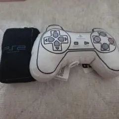 PlayStation コントローラー型 ぬいぐるみ PS2ポーチセットのサムネイル