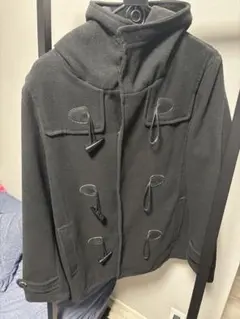 Doublefocus ブラック ダッフルコート Sサイズ