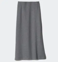 UNIQLO ブラッシュドジャージーナロースカート XSのサムネイル