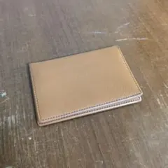 名刺入れ 茶色 レザー