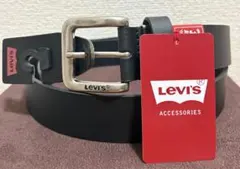 [Brand New] Levi's Men's Belt, Black, 3.5cm Wide