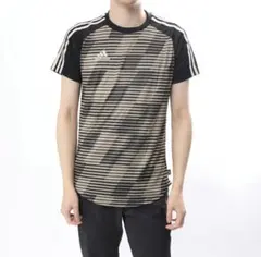 adidas 半袖ジャージ　Tシャツ　L　サッカー　ランニング