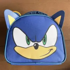 【新品未使用】ソニック・ザ・ヘッジホッグ ハンドル付きポーチ　ランチバッグ