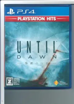 y PS4 Until Dawn 惨劇の山荘 PlayStation Hits