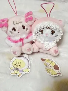 早い者勝ち‼️最安値おめかしキャミーmikko ふわふわBABYマスコット ムース