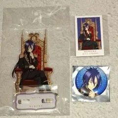 家庭教師 リボーン 夢見る玉座 あみあみ アクリルスタンド 缶バッジ 六道骸