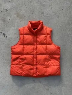 Lands' End オレンジ ダウンベスト XLのサムネイル