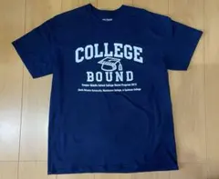 COLLEGE BOUND Tシャツ ネイビー FREE