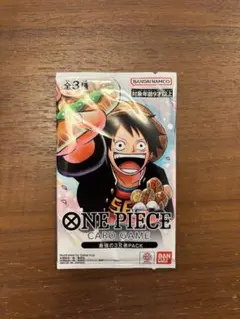 ONE PIECEカードゲーム最強の3兄弟PACK 最強ジャンプ 未開封2パック