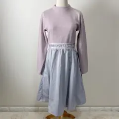 ハイネックドッキングワンピース レイカズン（RAY CASSIN）パープル系