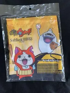 ☆SoftBank HAWKS 記念グッズ ジバニャン 巾着袋☆