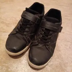 瞬足　24 黒　シュンソク　24.0 スニーカー　部活　学童　クラブ