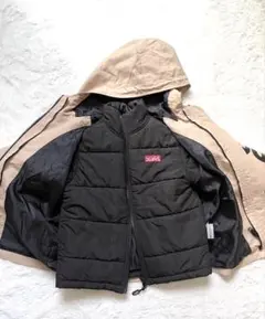 xgirl 3way ジャケット ベージュ・黒