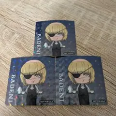 チ。地球の運動について コラボカフェ スイパラ ステッカー バデーニ 3枚