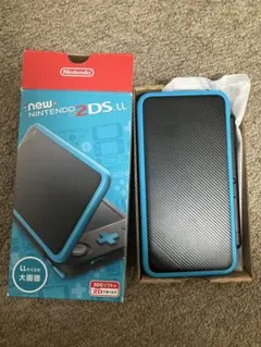 Newニンテンドー2DS LL ブラック×ターコイズ　本体