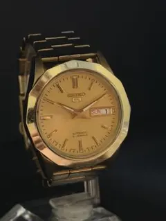 ★초 상태좋음 ! SEIKO 해외 세이코 5 자동 권리 스케 자동 권 남성 시계 동작 양호