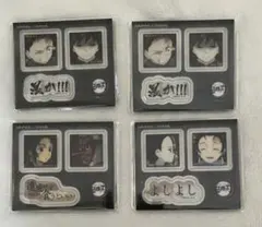 鬼滅の刃ダイニングお楽しみくじアクリルステッカー冨岡義勇炭治郎　等　4点