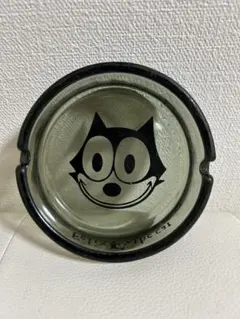 Felix the cat ガラス灰皿