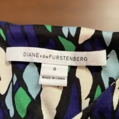 Diane von Furstenberg シルク半袖ワンピース サイズ0
