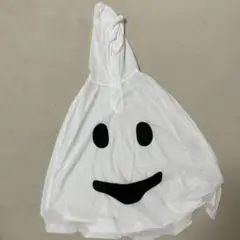 ホワイトゴーストコスチューム 100cm~ おぼけ　ハロウィン　仮装　マント