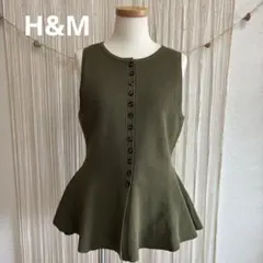 H&M ノースリーブニット 未使用