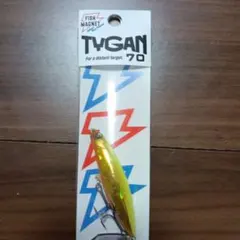 ピンクファイヤースケルトン タイガン70 フィッシュマグネット 限定品