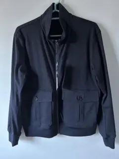 ドゥクラッセ　ネイビー　ジップアップ ジャンパー Sサイズ新品