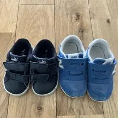 PumaとNew Balance ベビーシューズ セット