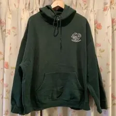 REMEMBER? ダークグリーン　パーカー　 Lサイズ