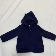 baby GAP ネイビー フード付きジャケット