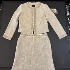 ノーカラージャケット セットアップ