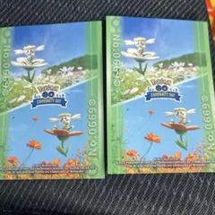 ポケモンセンター　フラベベ　ステッカー　2枚