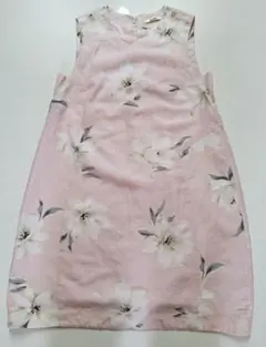 snidel 花柄 ノースリーブ ひざ丈ワンピース