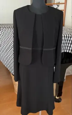 東京ソワール SOIR BENIR ブラックフォーマル 3点セット 7号 喪服