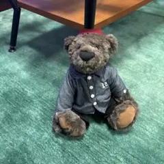 2015 Regal クマ ぬいぐるみ デニムシャツ