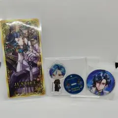 悪魔執事と黒い猫 あくねこ 【ハウレス・クリフォード】缶バッチ＆アクキー＆カード