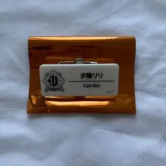 にじさんじ にじフェス 2025 ネームバッジ 夕陽リリ 雨森小夜