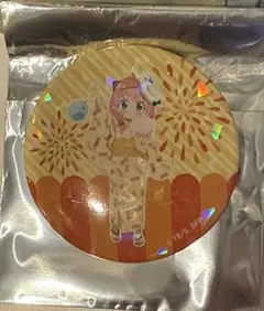 グラフアート　缶バッジ　アーニャ　浴衣　スパイファミリー　SPY×FAMILY