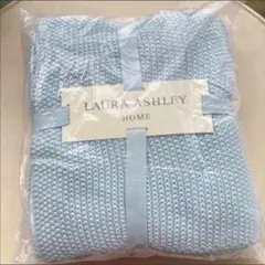 イギリス直輸入：ローラアシュレイ ハミルトンスロー　ブランケット　　新品 コルトンチェック柄 ブランケット 100×70cm