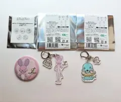 ぼのぼの　缶バッジ　アクリルキーホルダー