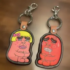 博多限定　リア充めんたいsキーホルダー
