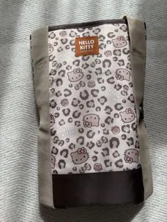 日焼けキティ ヒョウ柄保冷エコバッグ