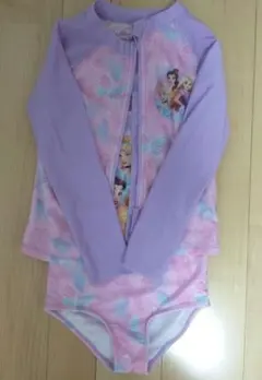 値下げ中！ コストコ ディズニープリンセス 水着 ラッシュガード 110