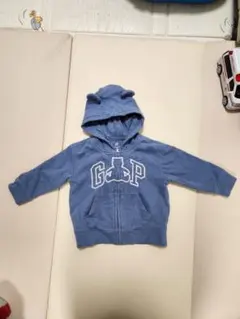 BABYGAP フード付きトレーナー 青