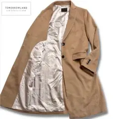 【美品✨】トゥモローランドコレクション チェスターコート　ウール カシミヤ混