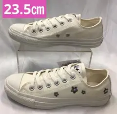 コンバース オールスター フラワー OXローカット花柄 サンドホワイト23.5㎝