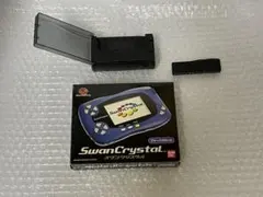 【動確済】ワンダースワン スワンクリスタル 本体　ブルーバイオレット　おまけつき