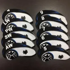 セール！お値下げ！☆ゴルフクラブアイアンカバー10個セット　白